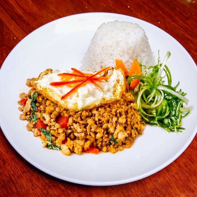 Phad Basil & Egg.